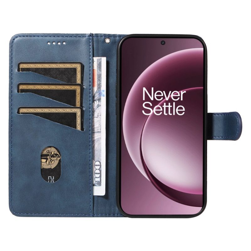 Lederhüllen Oneplus 15 T-design-linien