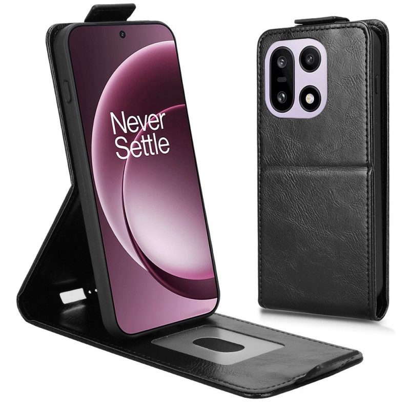 Lederhüllen Oneplus 15 Vertikale Klappe