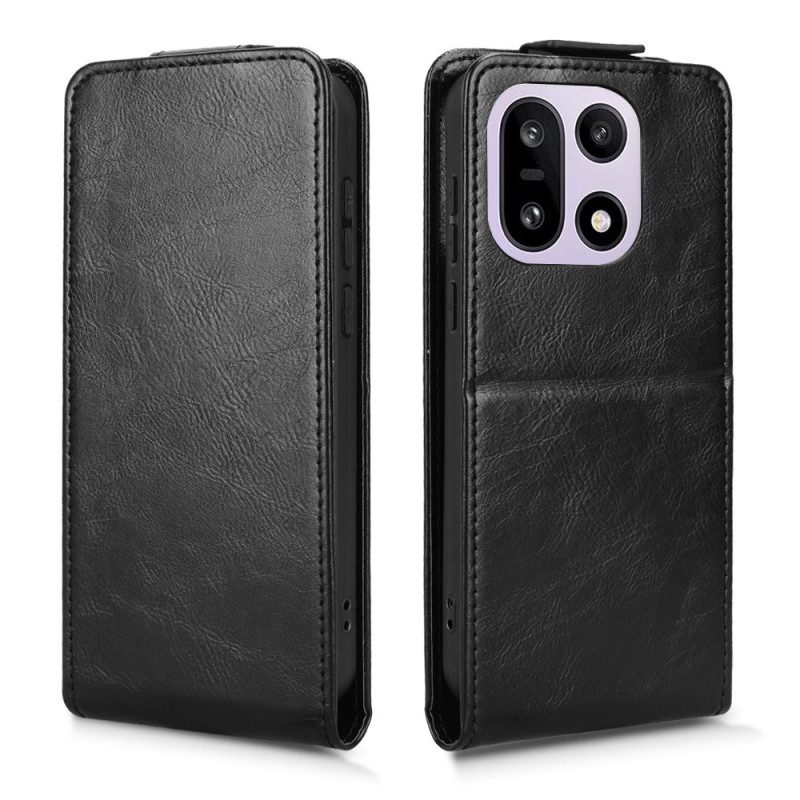 Lederhüllen Oneplus 15 Vertikale Klappe