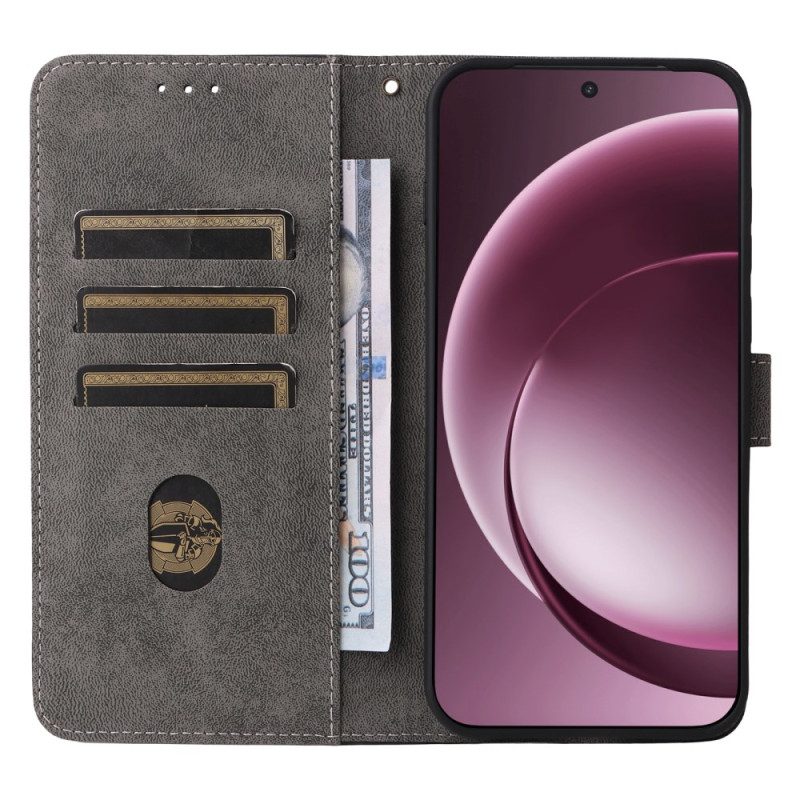 Lederhüllen Oneplus 15 Wildlederoptik Mit Riemen