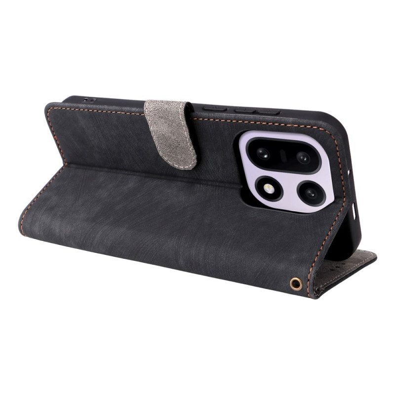 Lederhüllen Oneplus 15 Wildlederoptik Mit Riemen