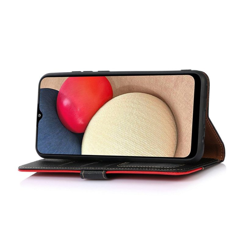 Lederhüllen Oneplus 15 Zweifarbiges Khazneh