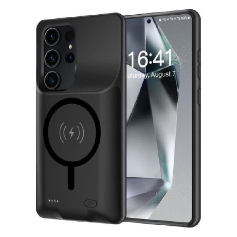 Externes Akkucase (10000 Mah) Für Samsung Galaxy S25 Ultra Mit Magnetischer Befestigung
