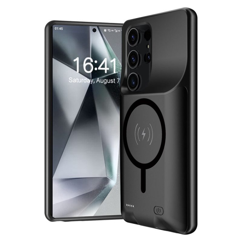 Externes Akkucase (10000 Mah) Für Samsung Galaxy S25 Ultra Mit Magnetischer Befestigung