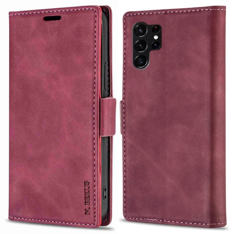 Flip Case Samsung Galaxy S25 Ultra 5g Polyurethanleder