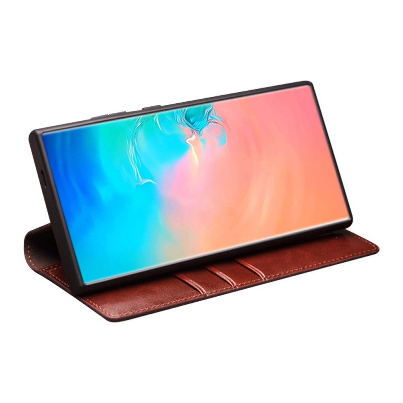 Flip Case Samsung Galaxy S25 Ultra 5g Qialino-leder