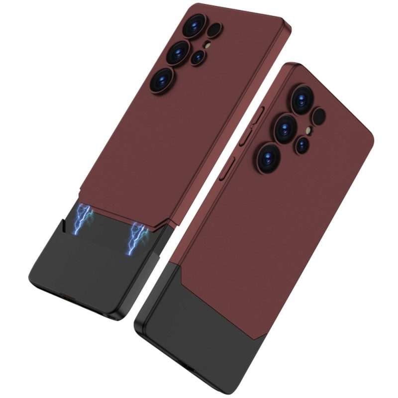 Hülle Für Samsung Galaxy S25 Ultra 5g Abnehmbare Zweifarbige Gkk