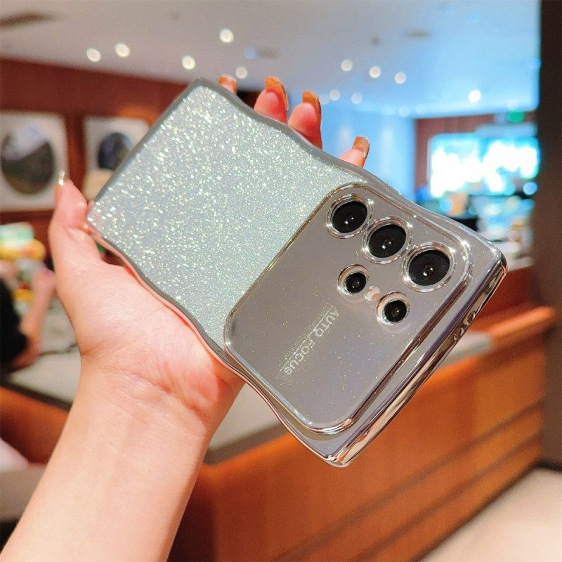 Hülle Für Samsung Galaxy S25 Ultra 5g Glitzerdesign