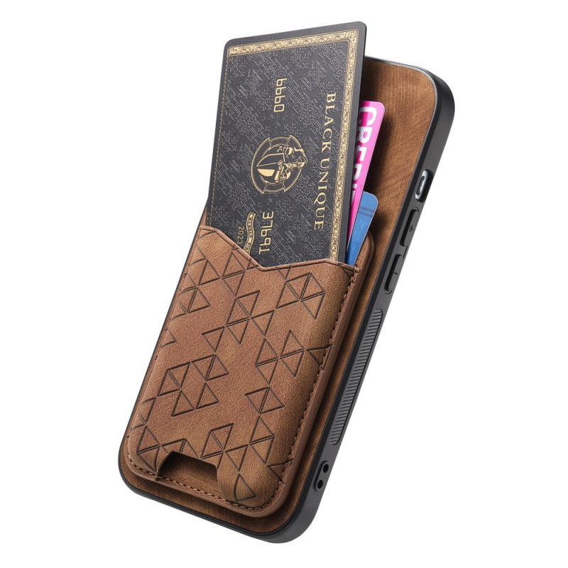 Hülle Für Samsung Galaxy S25 Ultra 5g Kartenhalter Und Ständer Mit Muster