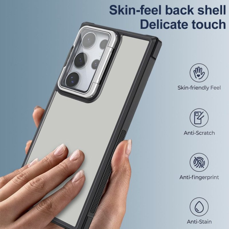 Hülle Für Samsung Galaxy S25 Ultra 5g Linsenschutz Und Ständer