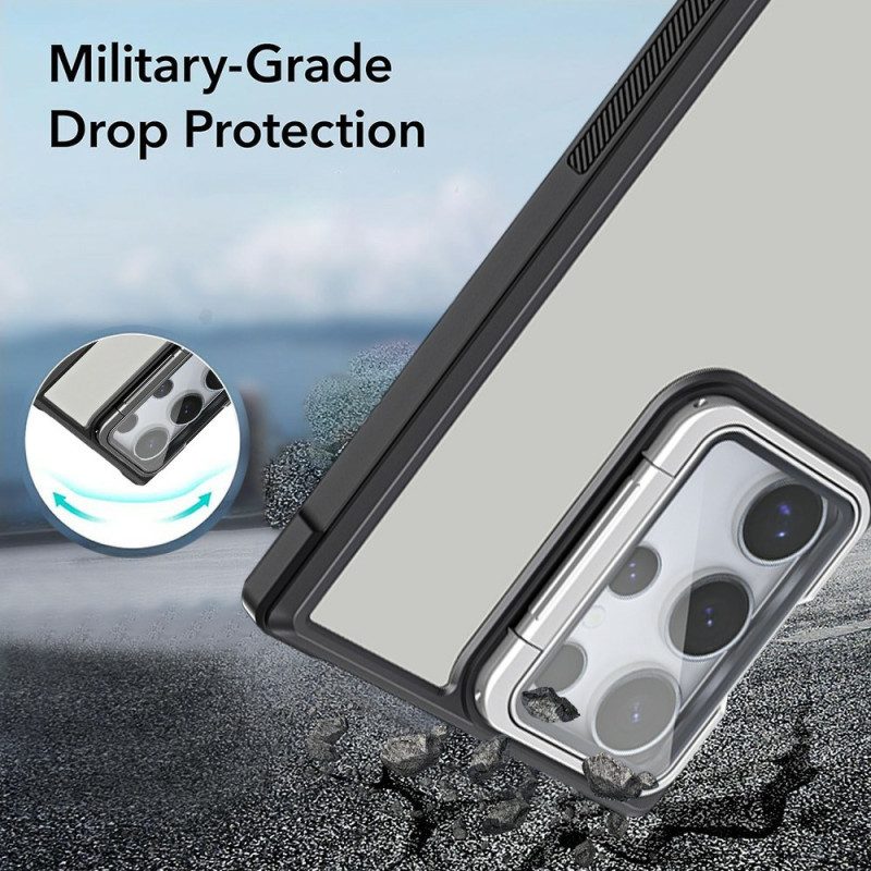 Hülle Für Samsung Galaxy S25 Ultra 5g Linsenschutz Und Ständer