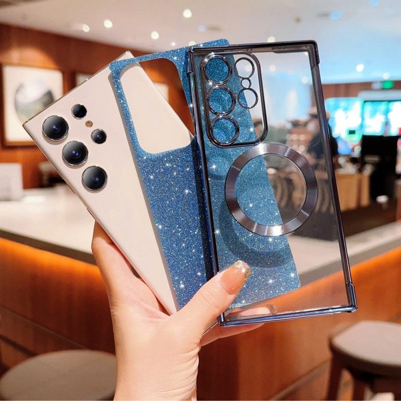 Hülle Für Samsung Galaxy S25 Ultra 5g Magsafe-kompatibel Glitzer