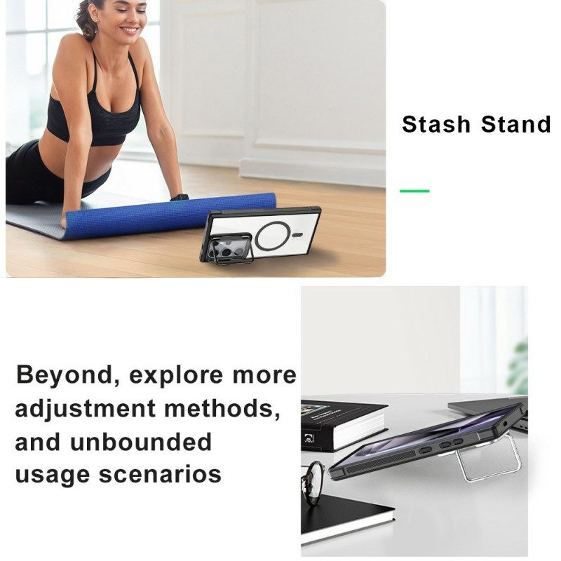 Hülle Für Samsung Galaxy S25 Ultra 5g Magsafe-kompatibel Mit Integriertem Ständer