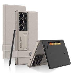 Hülle Für Samsung Galaxy S25 Ultra 5g Mit Gkk-kartenhalter Und Ständer