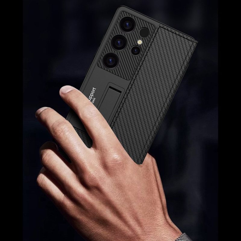 Hülle Für Samsung Galaxy S25 Ultra 5g Mit Gkk-kartenhalter Und Ständer
