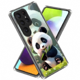 Hülle Für Samsung Galaxy S25 Ultra 5g Panda-muster