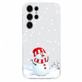 Hülle Für Samsung Galaxy S25 Ultra 5g Schneemann