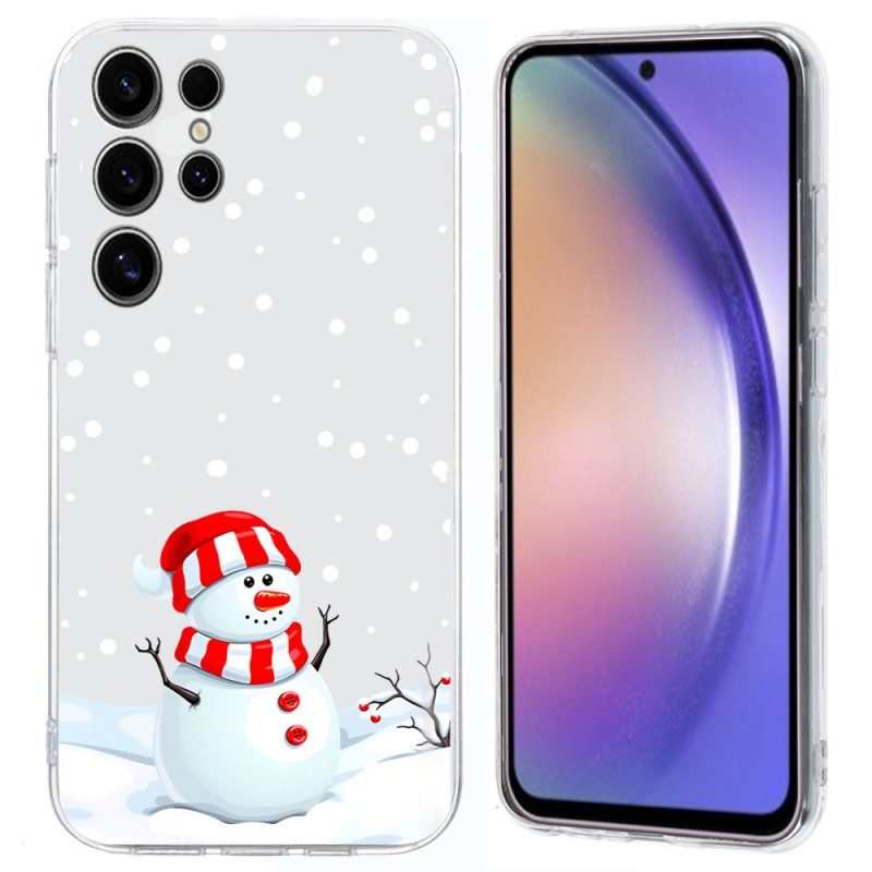 Hülle Für Samsung Galaxy S25 Ultra 5g Schneemann