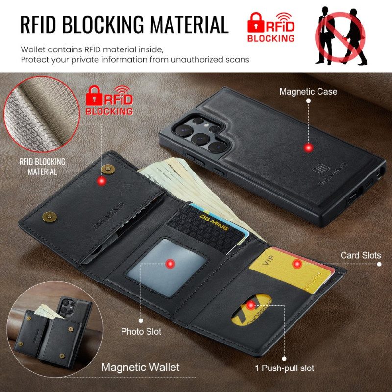 Hülle Samsung Galaxy S25 Ultra 5g Abnehmbare Magnetgeldbörse