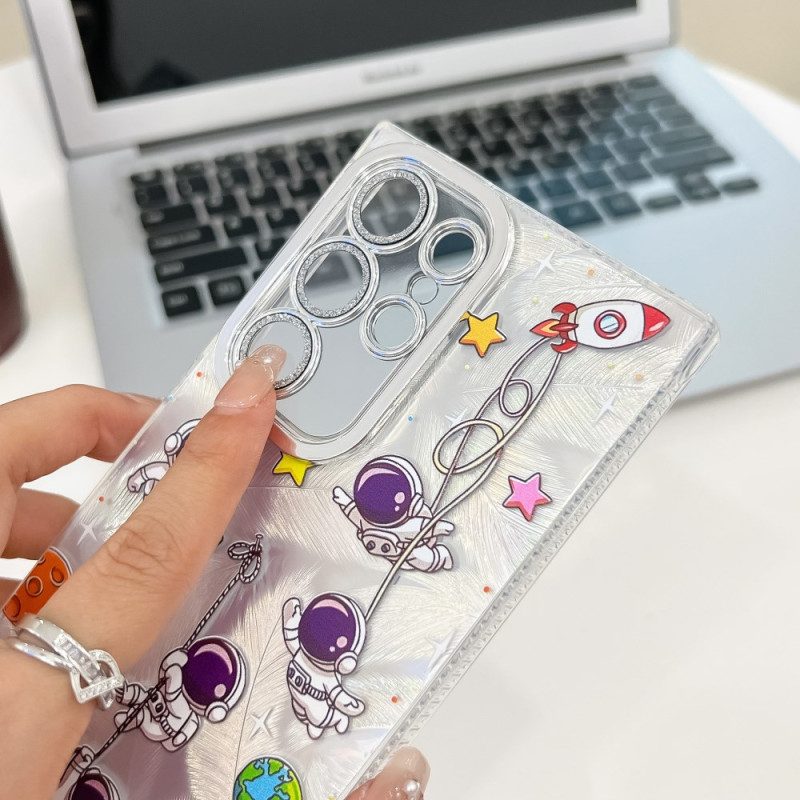 Hülle Samsung Galaxy S25 Ultra 5g Astronaut Mit Linsenschutz