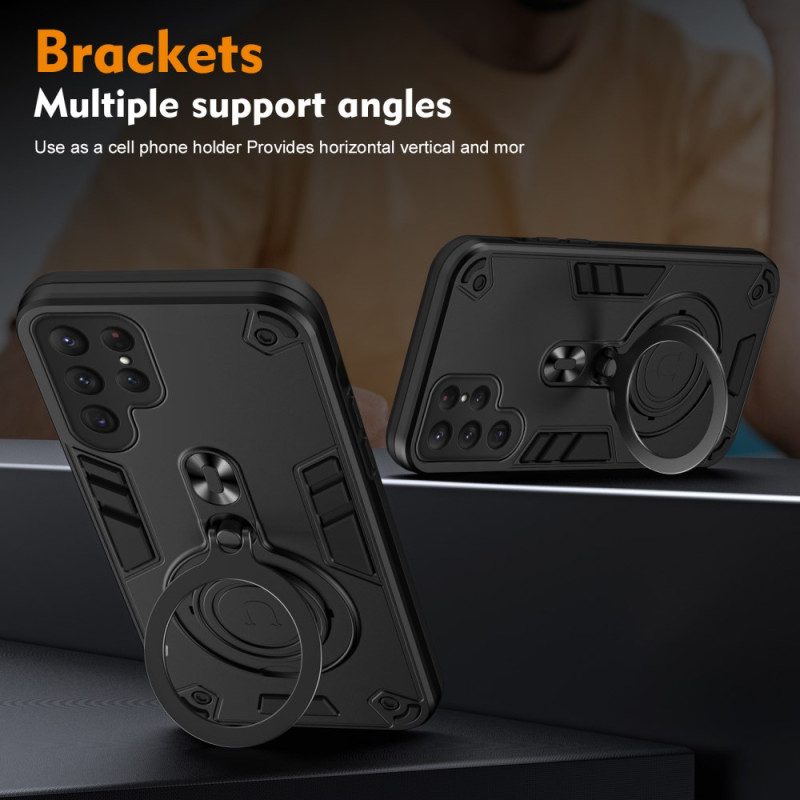 Hülle Samsung Galaxy S25 Ultra 5g Drehbarer Ständer Und Stoßfester Schutz