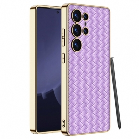 Hülle Samsung Galaxy S25 Ultra 5g Gewebte Struktur