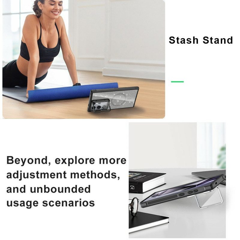 Hülle Samsung Galaxy S25 Ultra 5g Glitzer Mit Integriertem Ständer