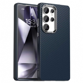 Hülle Samsung Galaxy S25 Ultra 5g Handyhülle Carbonfaser-textur