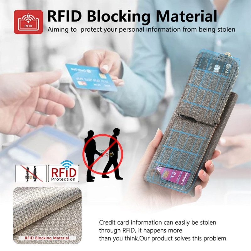 Hülle Samsung Galaxy S25 Ultra 5g Handyhülle Geldbörse Aus Kunstleder