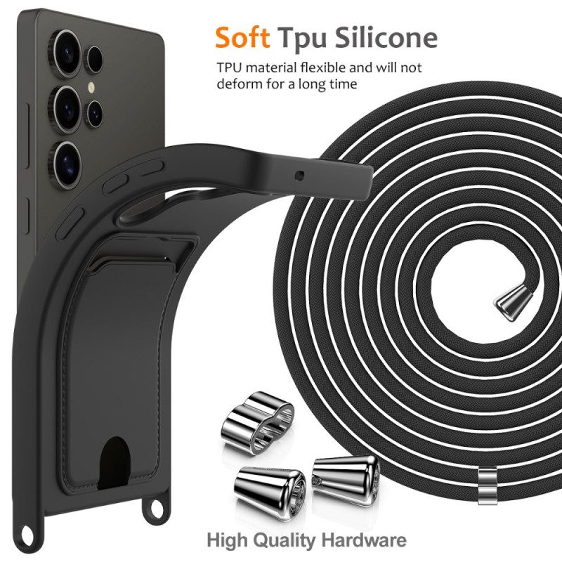 Hülle Samsung Galaxy S25 Ultra 5g Handyhülle Kartenhalter