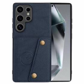 Hülle Samsung Galaxy S25 Ultra 5g Handyhülle Kartenhalter Im Retro-stil