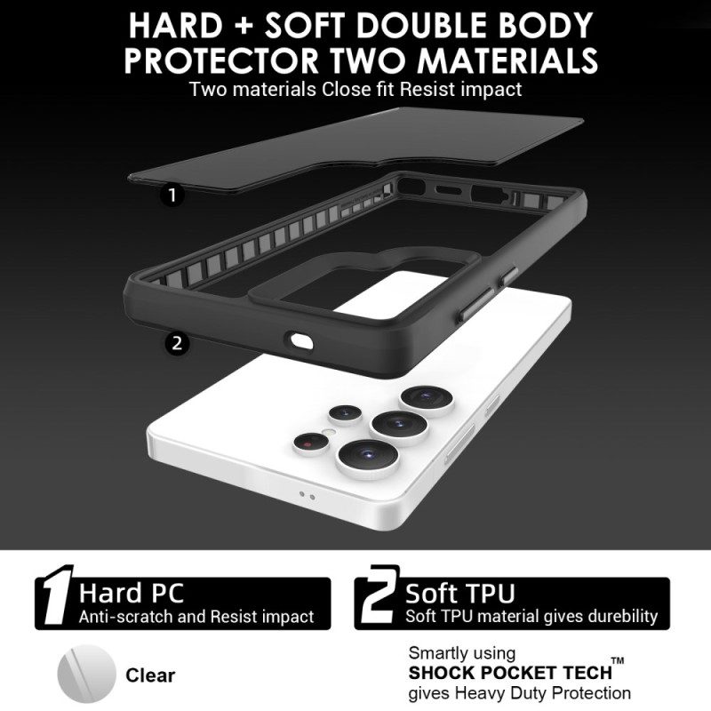 Hülle Samsung Galaxy S25 Ultra 5g Handyhülle Klassische Hybrid-variante