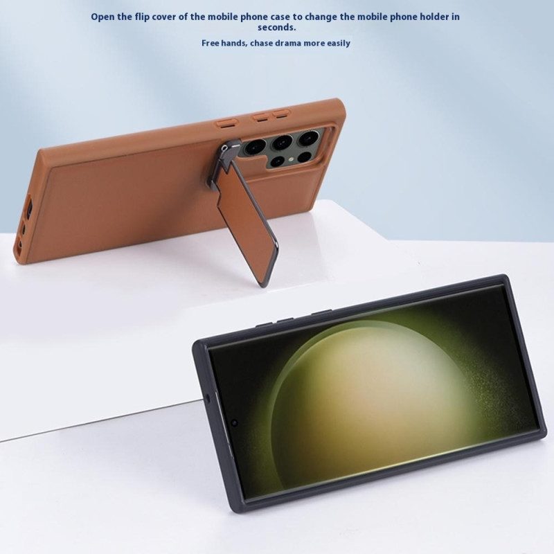 Hülle Samsung Galaxy S25 Ultra 5g Handyhülle Klassischer Gkk-ständer