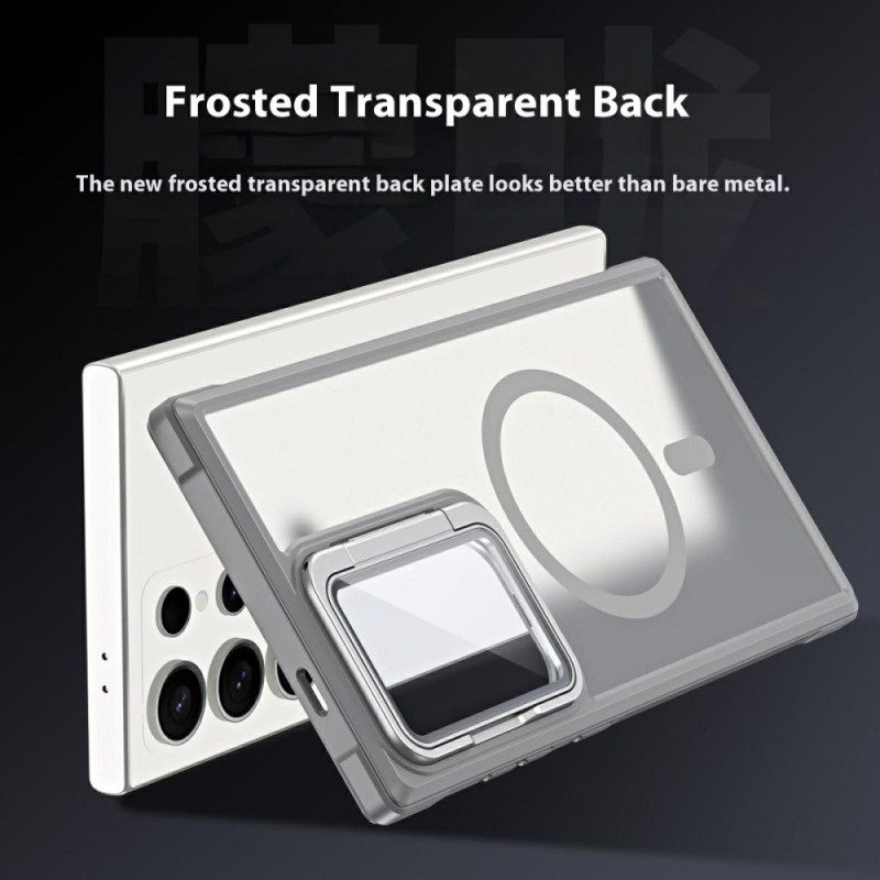 Hülle Samsung Galaxy S25 Ultra 5g Handyhülle Magsafe-kompatibel Mattes Anti-fingerprint-design Mit Ständer