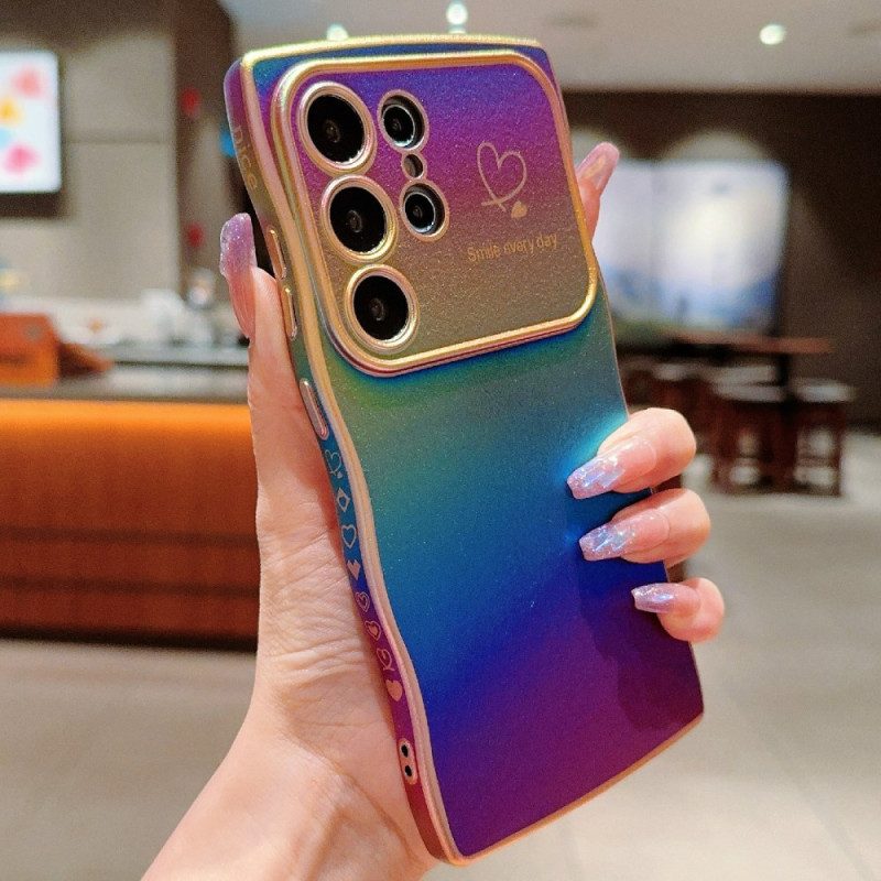 Hülle Samsung Galaxy S25 Ultra 5g Handyhülle Seidiger Farbverlauf