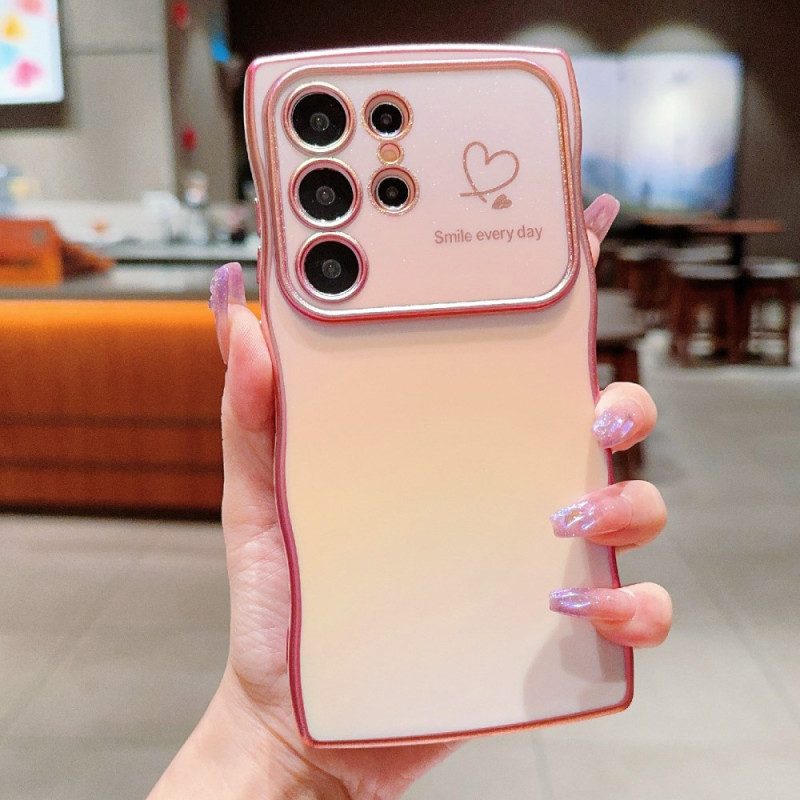 Hülle Samsung Galaxy S25 Ultra 5g Handyhülle Seidiger Farbverlauf