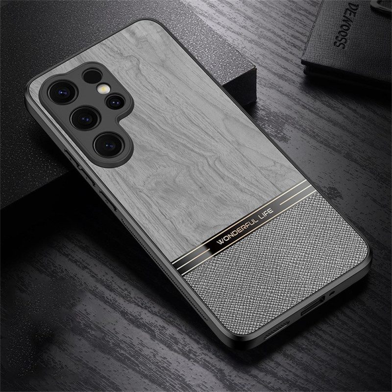 Hülle Samsung Galaxy S25 Ultra 5g Holzstruktur