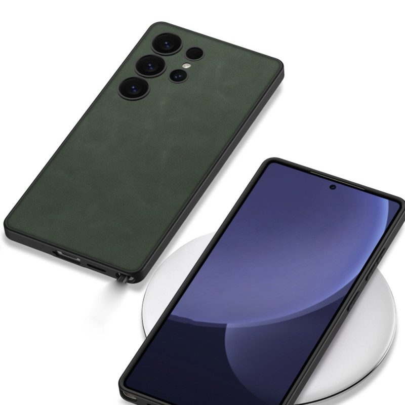 Hülle Samsung Galaxy S25 Ultra 5g Lederoptik