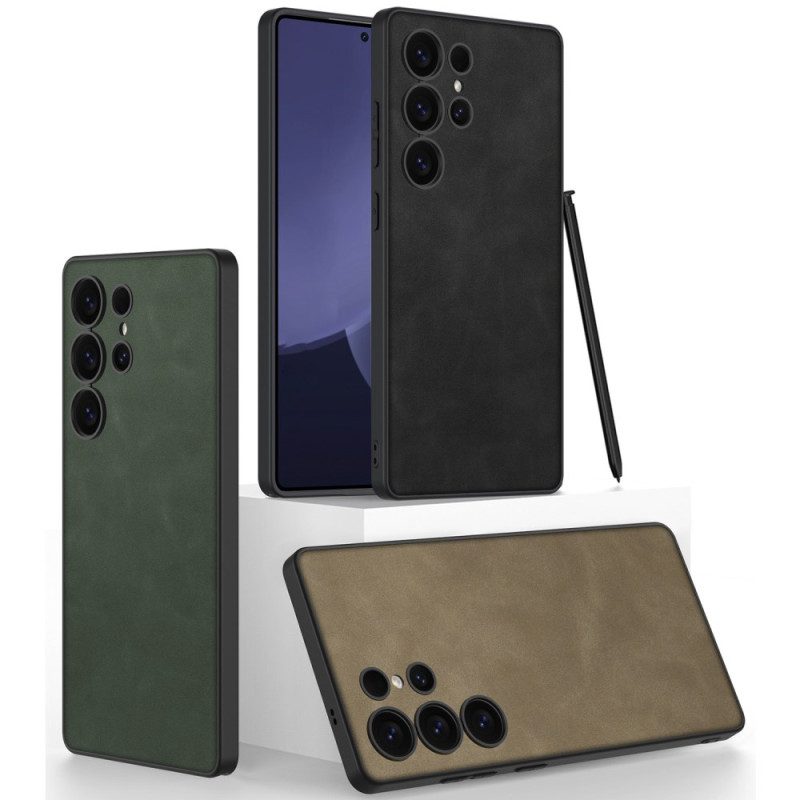 Hülle Samsung Galaxy S25 Ultra 5g Lederoptik