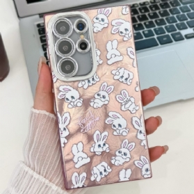 Hülle Samsung Galaxy S25 Ultra 5g Lustige Häschen Mit Linsenschutz