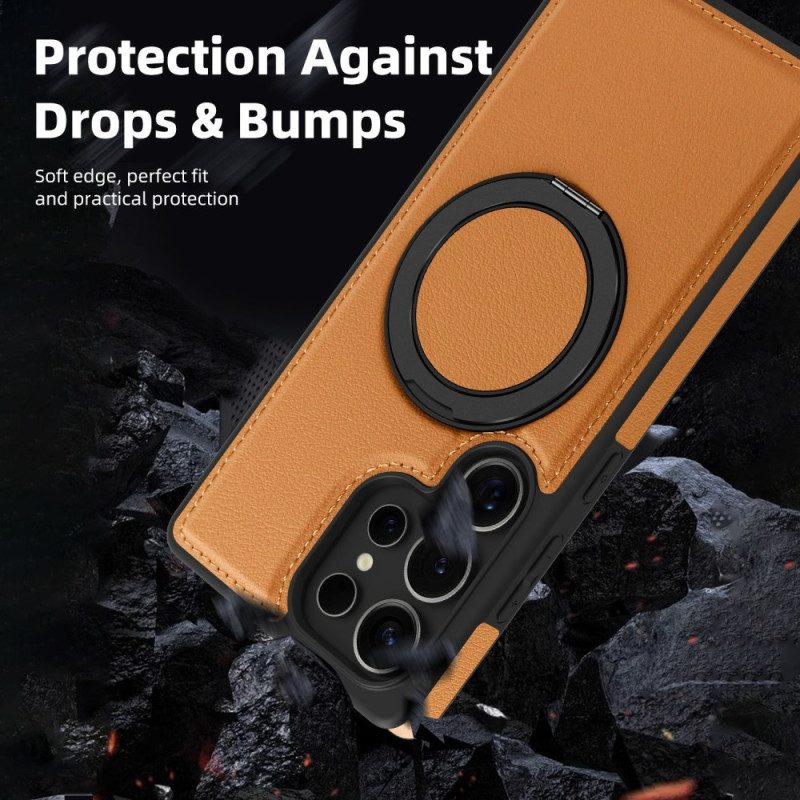 Hülle Samsung Galaxy S25 Ultra 5g Magnetisch Mit Drehbarem Ständer