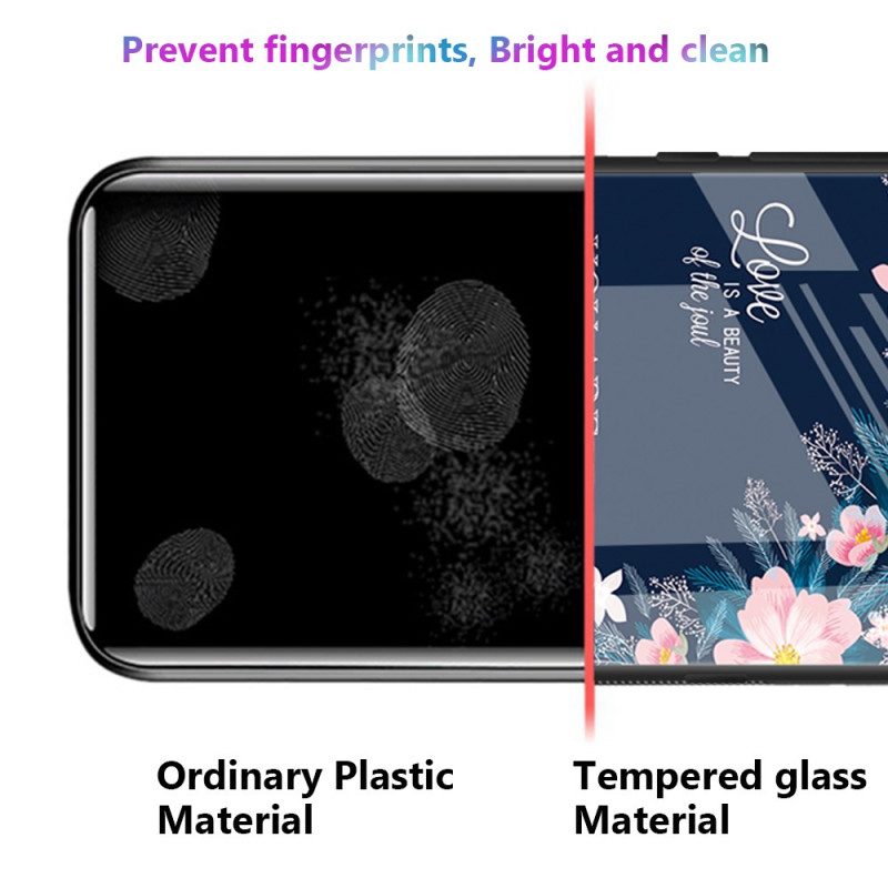 Hülle Samsung Galaxy S25 Ultra 5g Mondmuster Aus Gehärtetem Glas