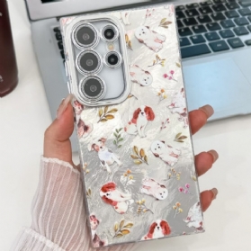 Hülle Samsung Galaxy S25 Ultra 5g Muster Mit Linsenschutz