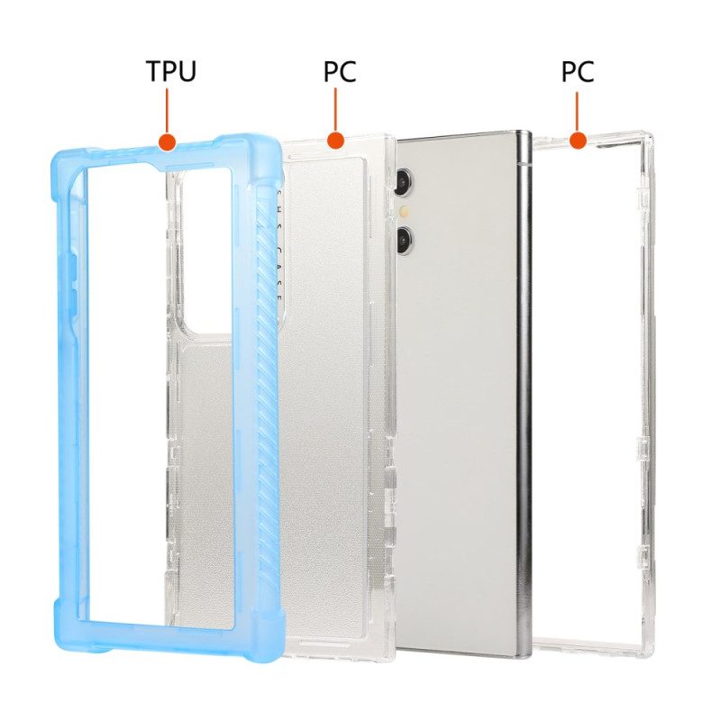 Hülle Samsung Galaxy S25 Ultra 5g Verstärkter Silikonrahmen