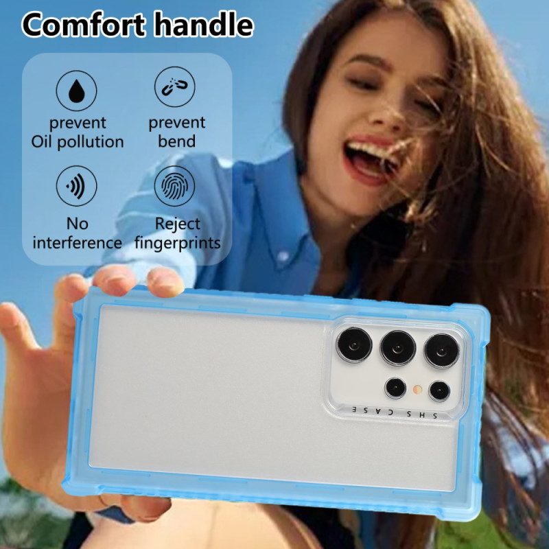 Hülle Samsung Galaxy S25 Ultra 5g Verstärkter Silikonrahmen