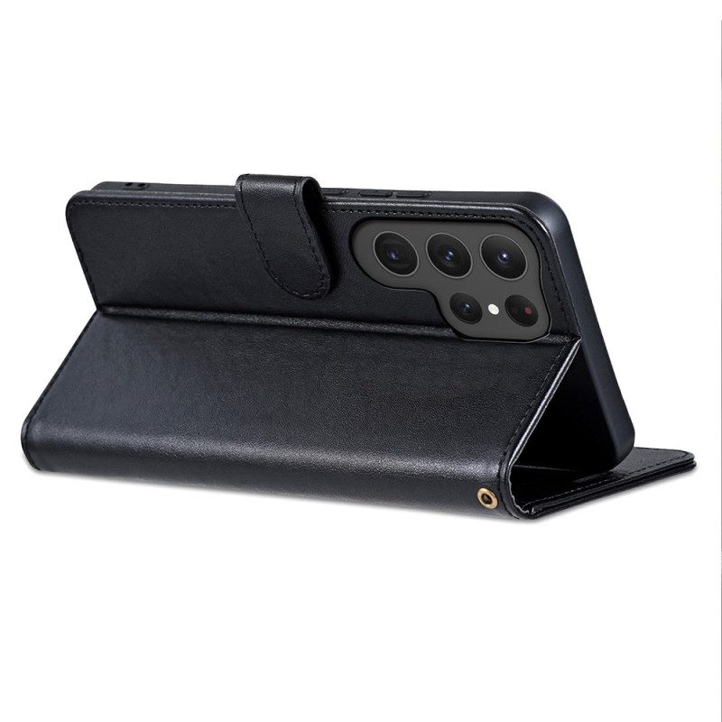 Lederhüllen Für Samsung Galaxy S25 Ultra 5g Azns