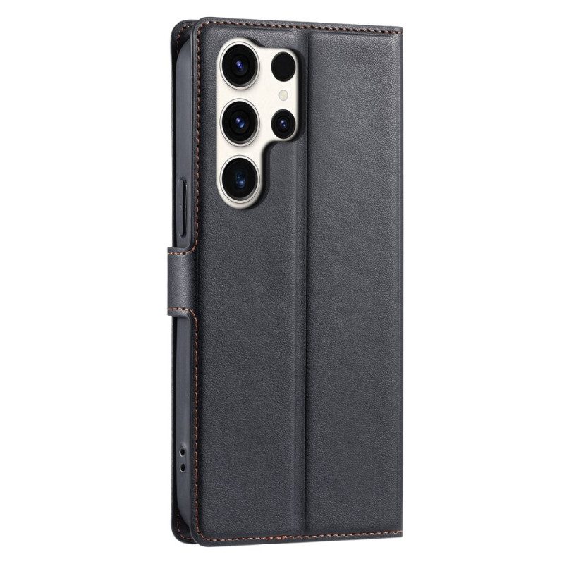 Lederhüllen Für Samsung Galaxy S25 Ultra 5g Gepunktetes Muster