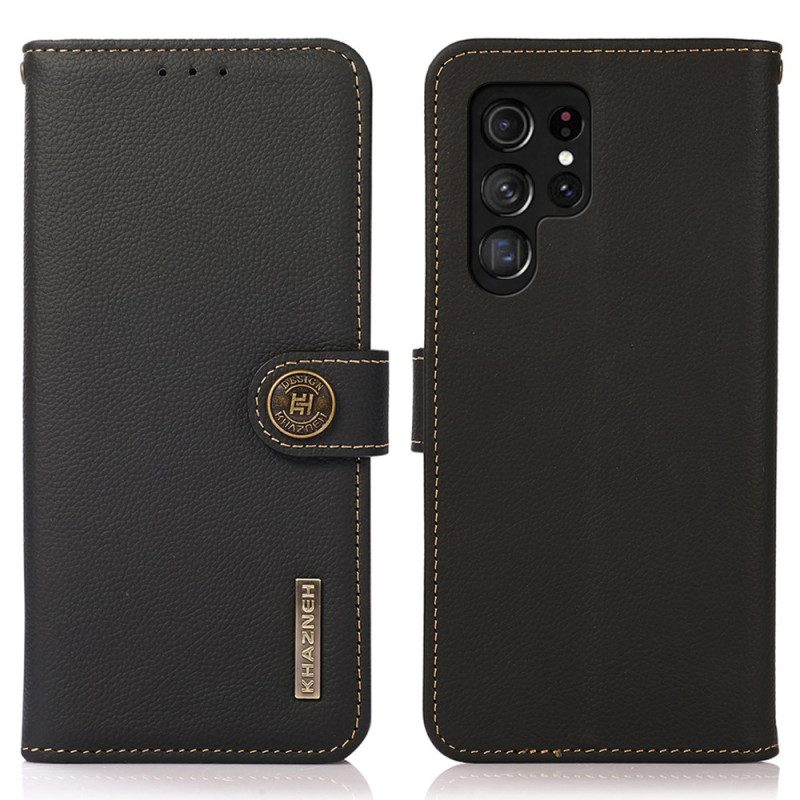 Lederhüllen Für Samsung Galaxy S25 Ultra 5g Khazneh