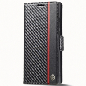 Lederhüllen Samsung Galaxy S25 Ultra 5g Handyhülle Carbonfaser Lc.imeeke