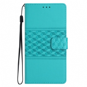 Lederhüllen Samsung Galaxy S25 Ultra 5g Handyhülle Dekorativer Fries